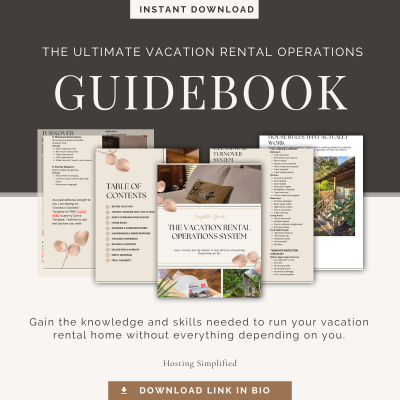 The Vacation Rental Operations System